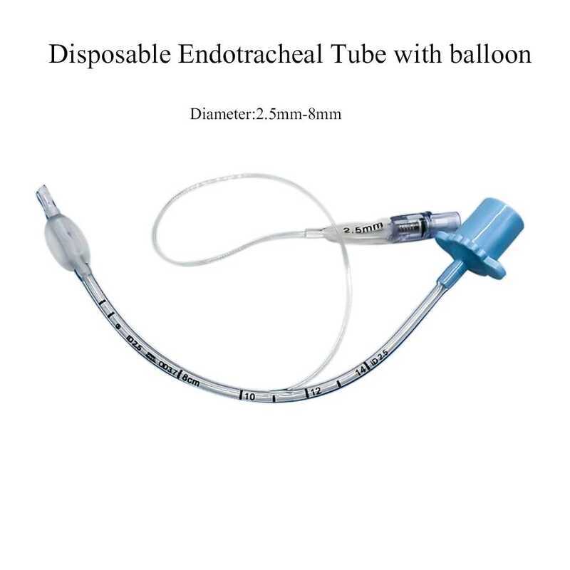 Disposable Endotracheal Tube With Balloon Animal Oral Nasal Intubation ...