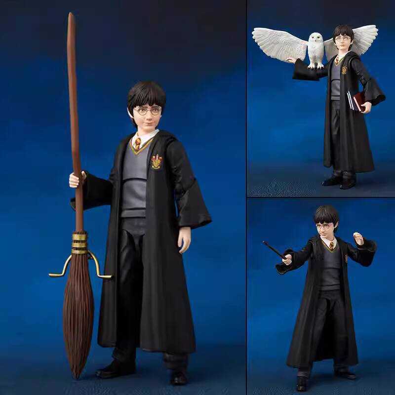 SHF Harry Potter Movable Action Figure Joints Kids Gift Toy Model Magic ...
