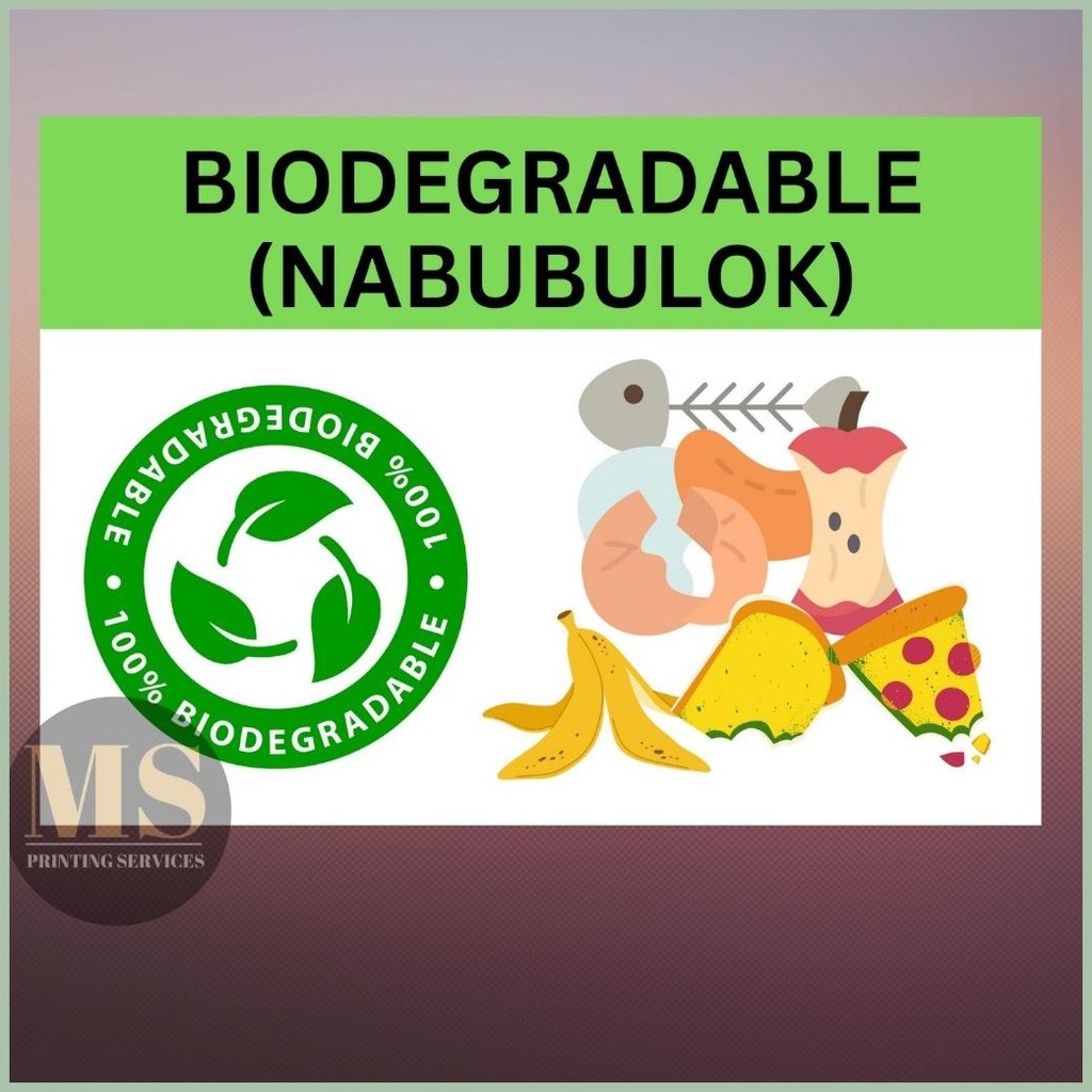 Shop non biodegradable signage for Sale on Shopee Philippines