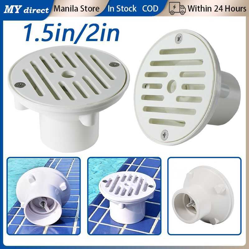Round Swimming Floor Drain Filter Sp1424 Outlet Inlet Pool Main ...