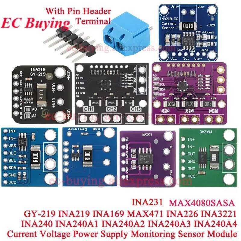 D 5Pcs/1Pc 3 Gy-219 Ina219 Ina169 Max471 Ina226 Ina231 Ina3221 Ina240 ...