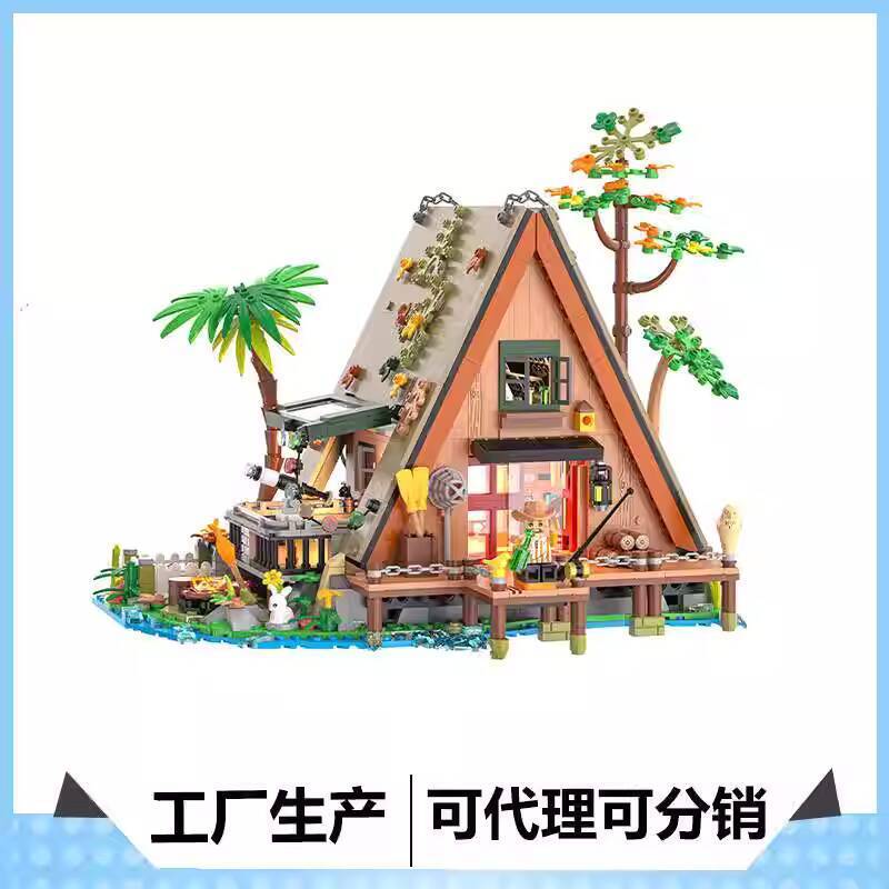 Brick Also Mini Particle Assembly Building Blocks 6028 Forest Wooden ...