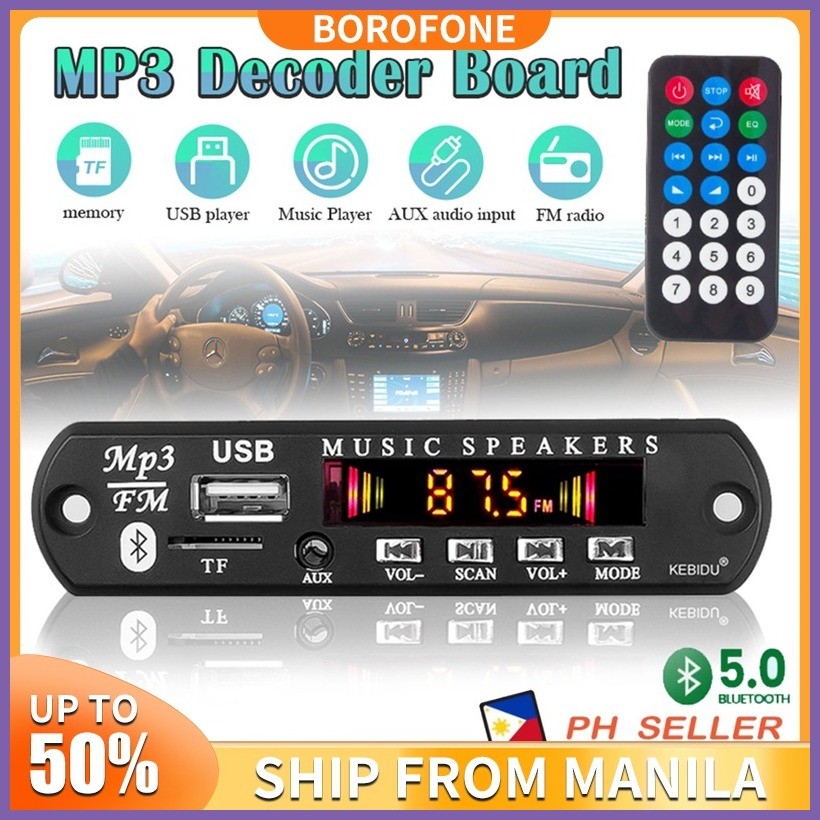 ← Car Radio Digital Audio Music Player Speaker Bluetooth 5.0 MP3 ...
