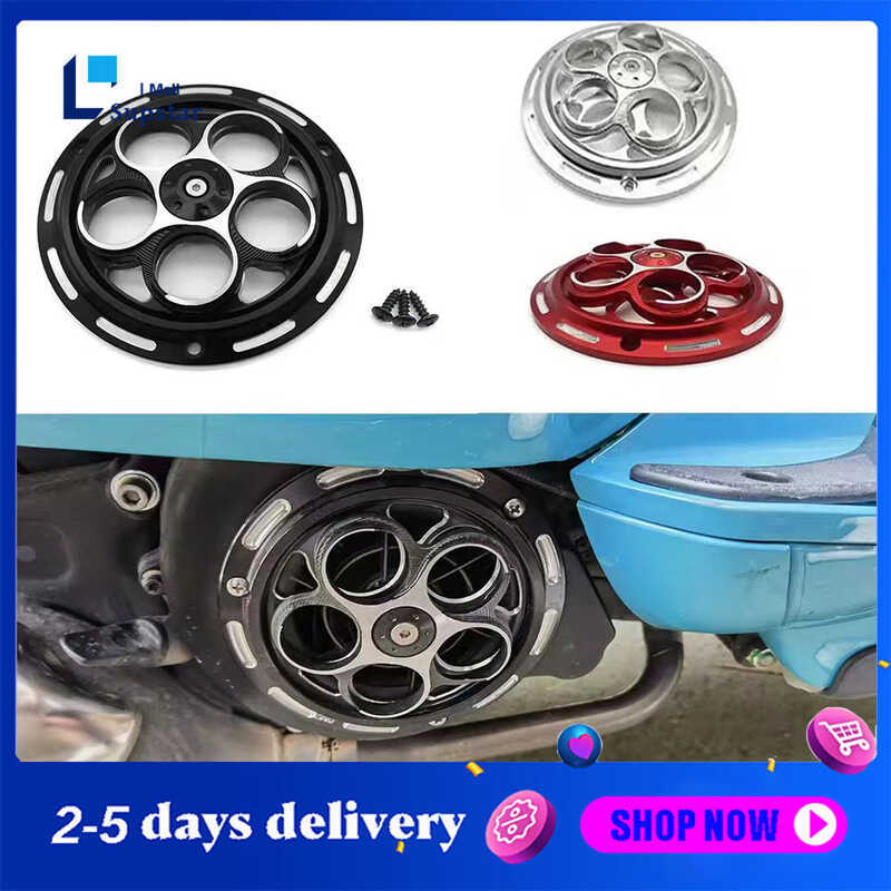 D1 Motorcycle CNC Aluminum Engine Radiator Cover Arm Fan 2-Color ...