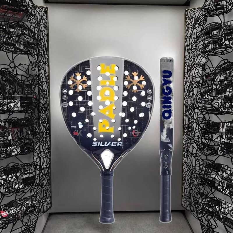 Advanced Player Competition Tennis Racket Customizable Logo 12K 18K ...