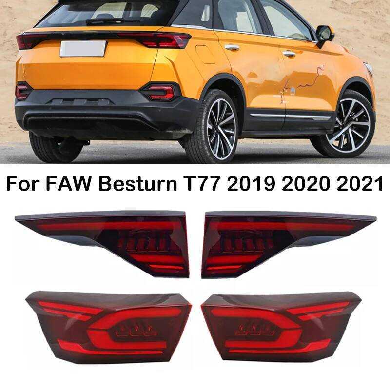 FAW For Besturn T77 2019 2020 2021 LED Car Rear Bumper Light Tail ...