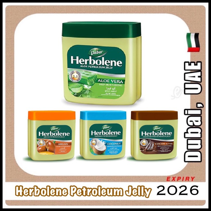 Dabur Herbolene Aloe Petroleum Jelly | Enriched with Aloe Vera and  Vitamin E | Shopee Philippines