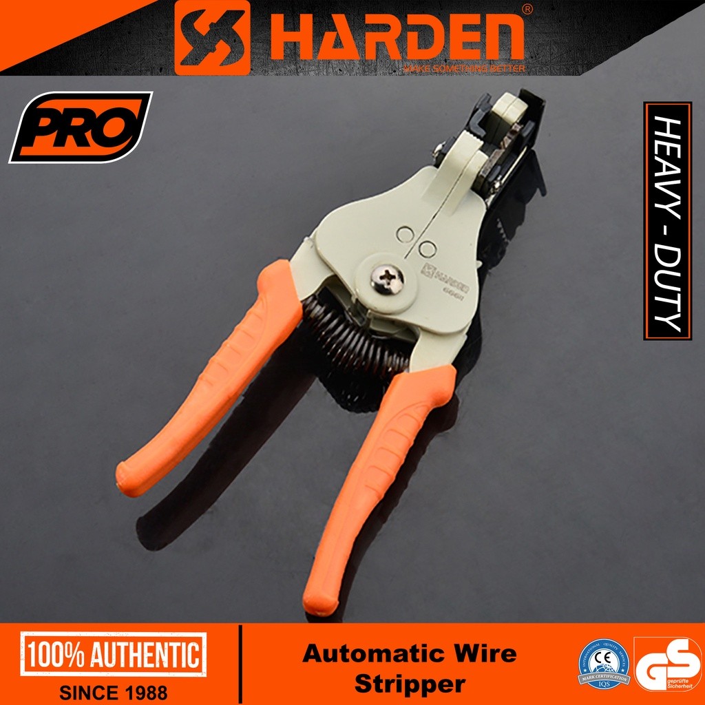 Harden 660611 Automatic Wire Stripper (Professional) Cutter | Shopee ...