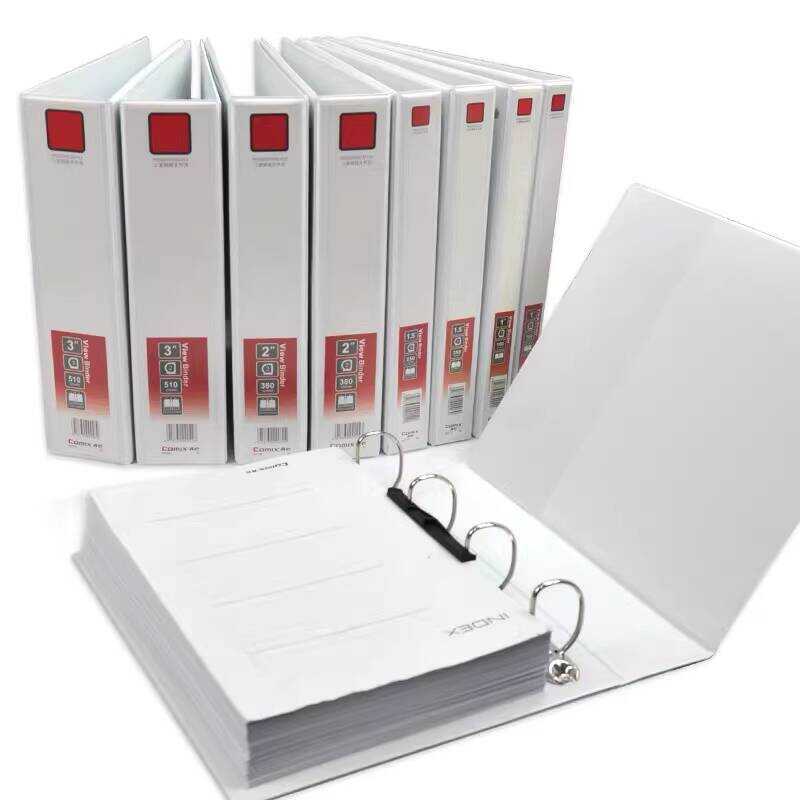 File Folder Three-Sided A4 American Style Quick Labor Two-Hole Three ...