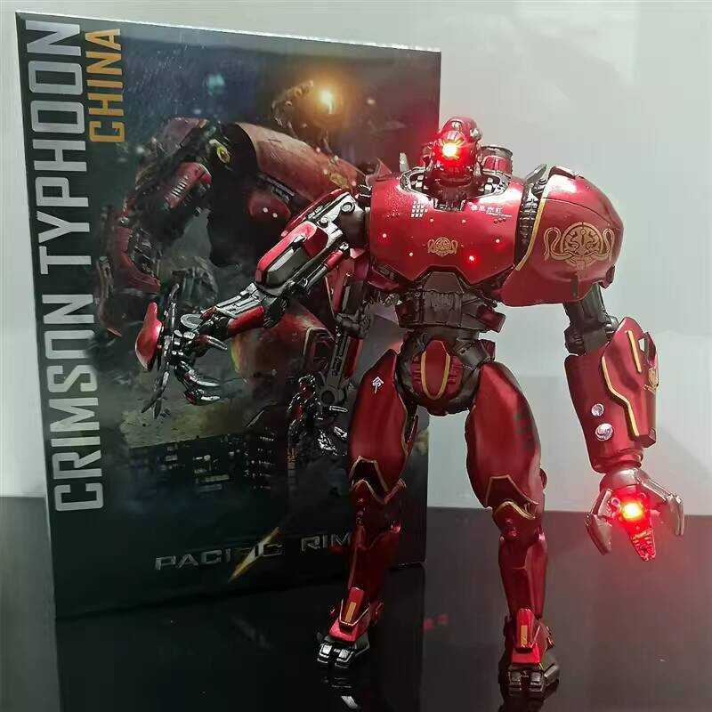 Pacific Rim Chinese Mecha Storm Red Glowing Model Articulated Action ...