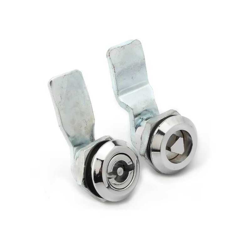 JK600 Quarter Turn Key Cylinder Hexagonal Wing Knob Cabinet Cam Lock ...