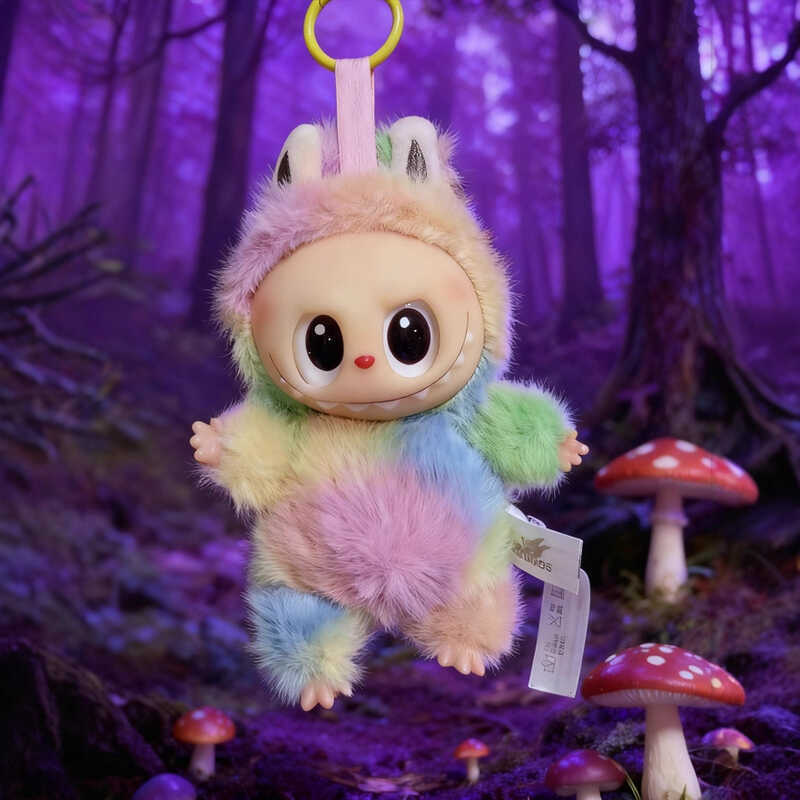Doll Labubu Plush Bubble Mart Third Generation Blind Box Labubu Doll ...
