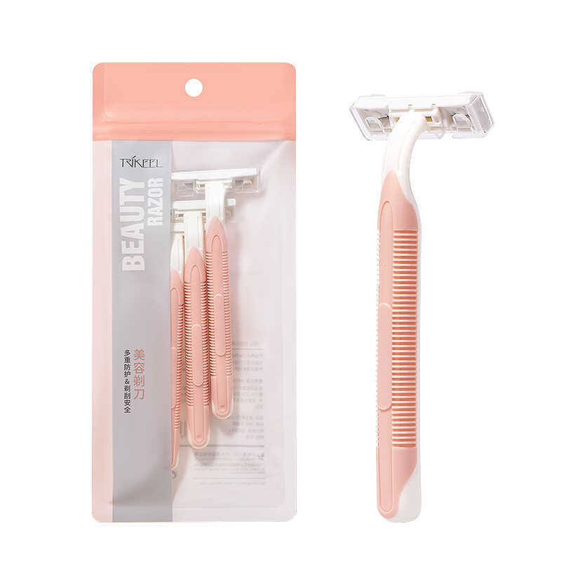 Chuanqier Razor Ladies Dedicated Razor Manual Anti-Scratch Safety Style ...