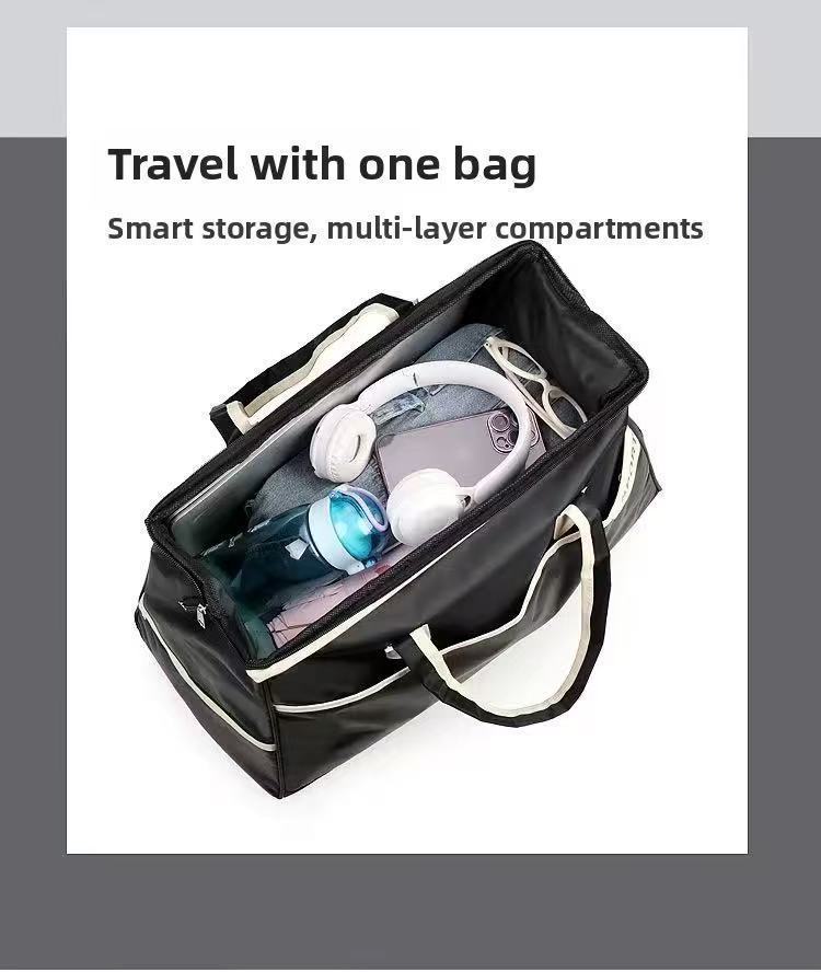 Large Capacity Travel&Gym Bag Men Women Korean Duffle bag fitness Yoga ...
