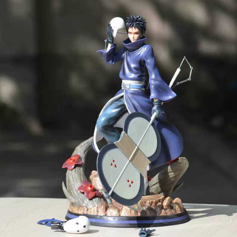 Naruto Figure Akatsuki Organization White Mask Behind-The-Scenes Uchiha ...