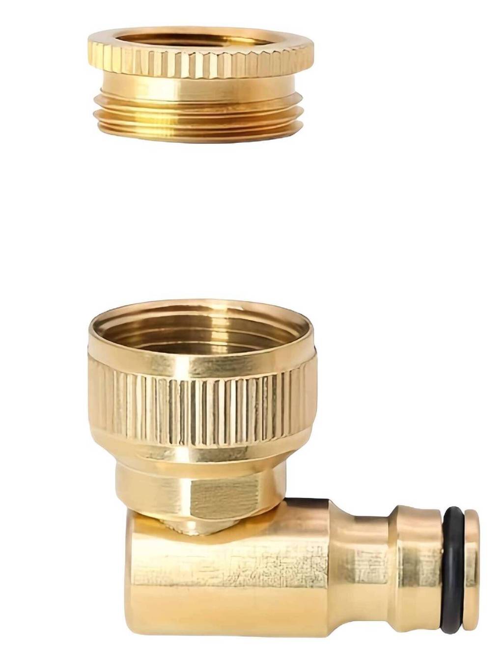 Faucet Nipple Quick Connector Rotatable Standard Water Hose Nipple ...
