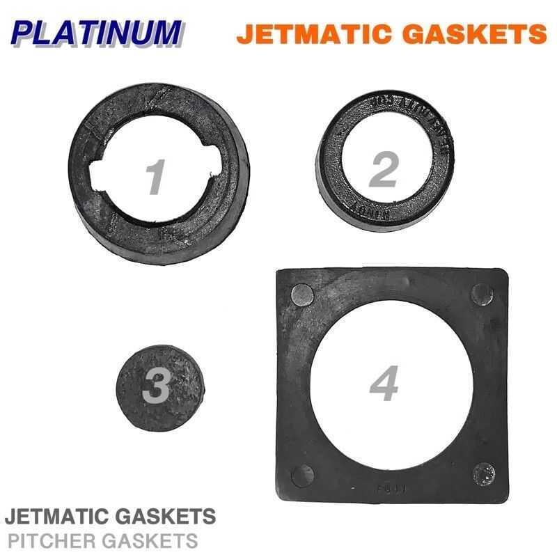 JETMATIC RUBBER GASKET Jetmatic Poso, Pitcher, Square Base, Piston ...