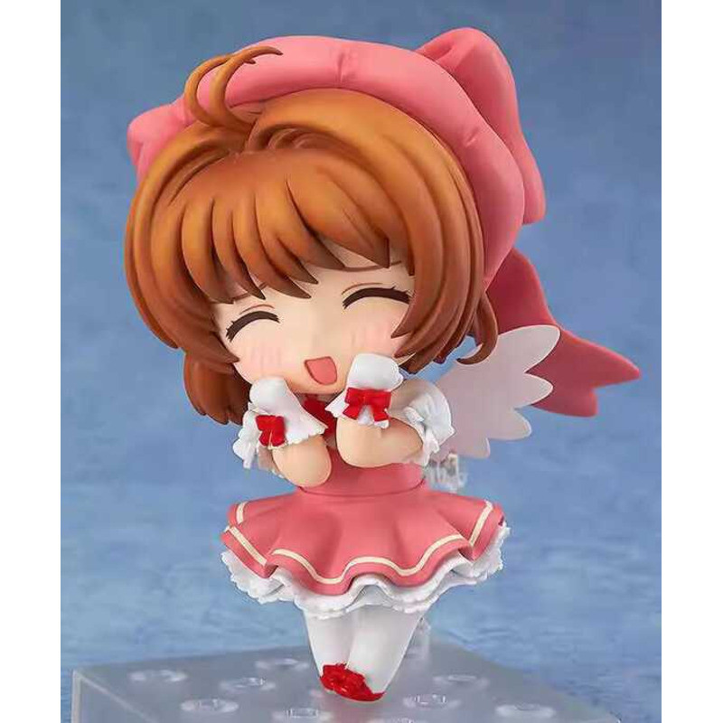 Chibi Version Beautiful Magical Girl Transformable Sakura Action Figure ...