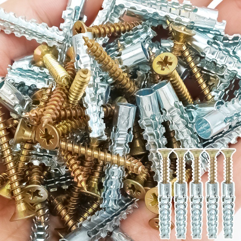Heavy Duty Expansion Nails - Carbon Steel Wall Anchors, Unique Swell ...