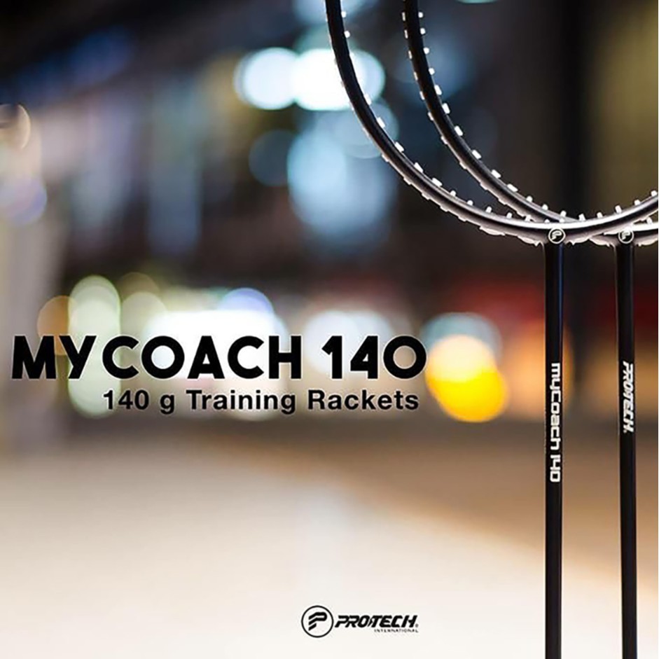 Protech MYCOACH 140 Training Racket (FREE STRING+GRIP) | Shopee Philippines