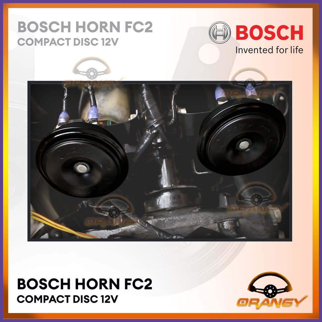 practical Bosch Horn FC2 - Compact Disc 12V w/ FREE SOCKET & RELAY ...