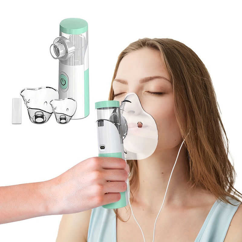2F5 Handheld Portable Silent Inhaler Nebulizer Mesh Atomizer Nebuliser ...