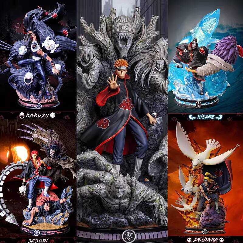 Naruto Gk Figure Full Set Cs Large Model 1/6 Scale Akatsuki ...