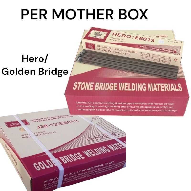 GOLDEN BRIDGE WELDING ROD PER MOTHER BOX | Shopee Philippines