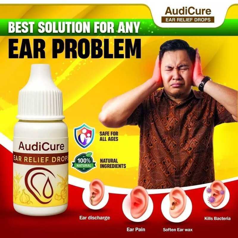555 Audicure Ear Relief Liquid Drops 15Ml/30Ml - Doctor-Recommended ...
