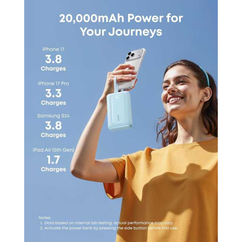 Zolo Anker Power Bank Upgraded Version W Max Fast Charging Mah Battery ...