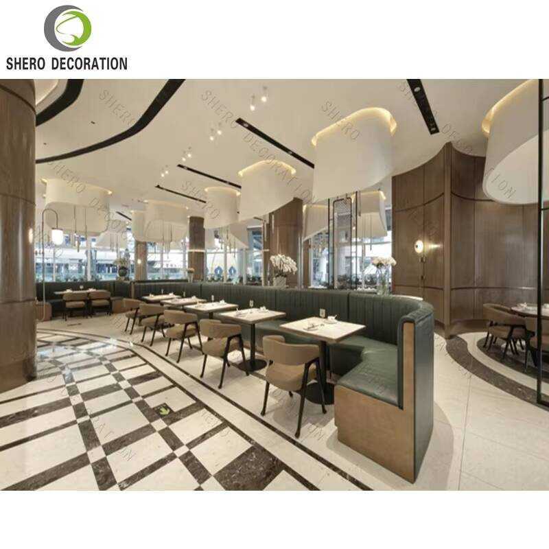 Minimalist Restaurant Food Cabinet Modern Restaurant Bar Design ...