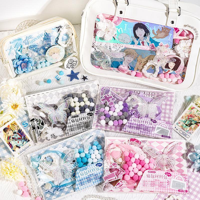 Big Collection Ita Bag Decoration Kit Material Stickers Paper Material ...