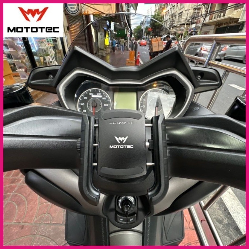 ¤ ⊙ MOTOTEC MT-XMAX QD Motorcycle Phone Holder Set Quick-Release Model ...