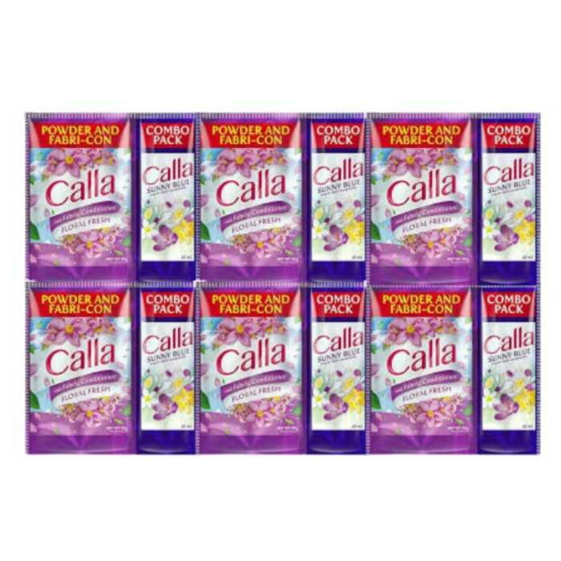 Calla Hybrid Powder & Fabcon Combo Pack 6'S 817 | Shopee Philippines
