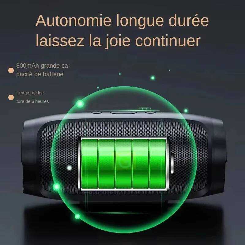 2025New Portable Bluetooth Speaker Wireless High Fidelity Surround ...