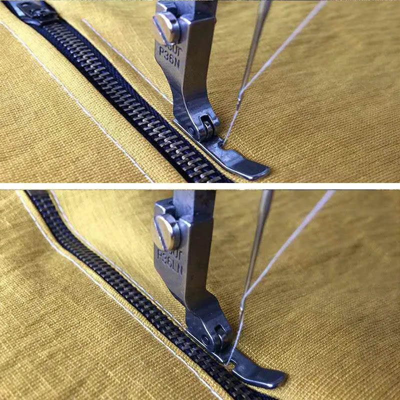 High Shank Industrial Sewing Presser Zipper Foot P36LN/P36N for Left ...