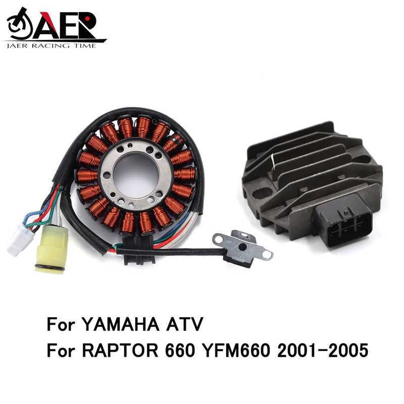 20 Regulator 2 Rectifier And Magneto Stator Coil For Yamaha ATV RAPTOR ...