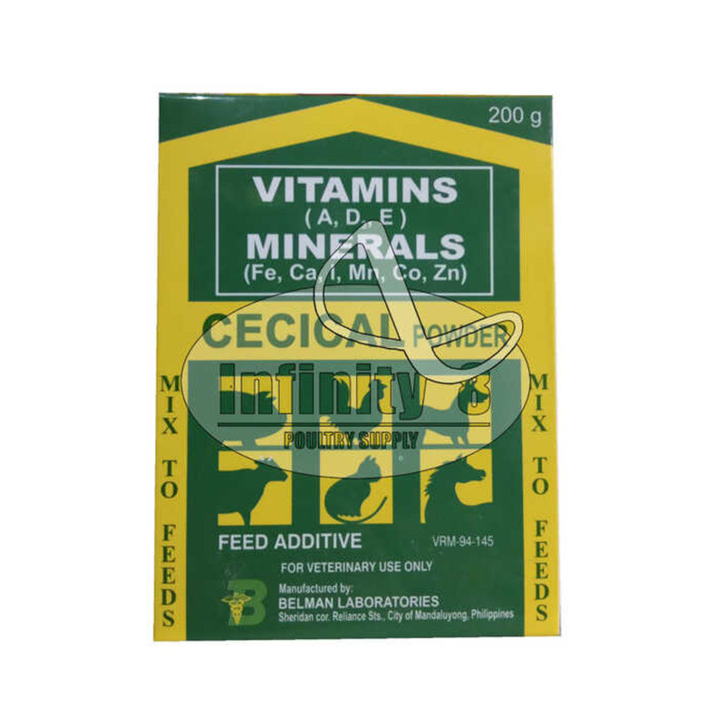 CECICAL POWDER 200G - VITAMINS AND MINERALS FEED ADDITIVE | Shopee ...