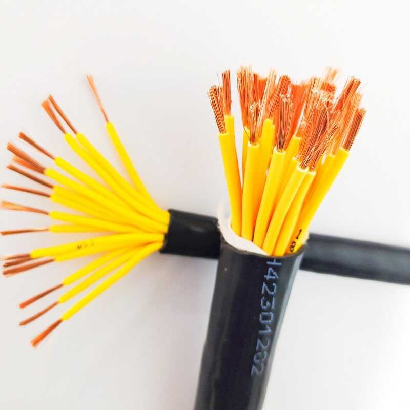 ZR RVV Control Cable 12 Core*0.3 0.5 0.75 1 1.5 2.5 Square Shielded ...