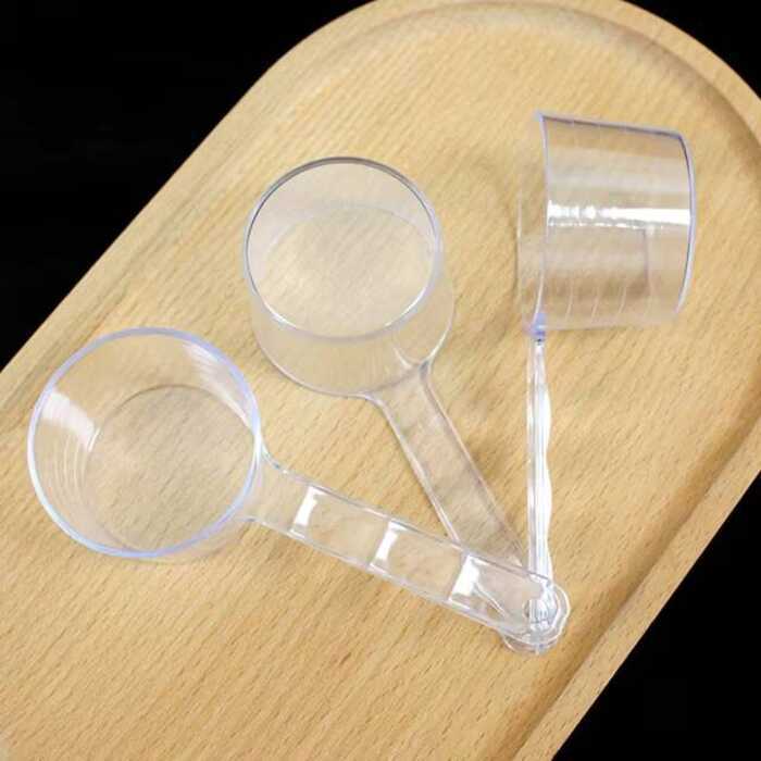 Modern Style Face Mask Spoon 25g 50ml Eco-Friendly PS Clear/Transparent ...