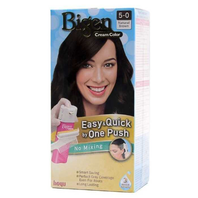 BIGEN Cream Hair Color Natural Brown B9a | Shopee Philippines
