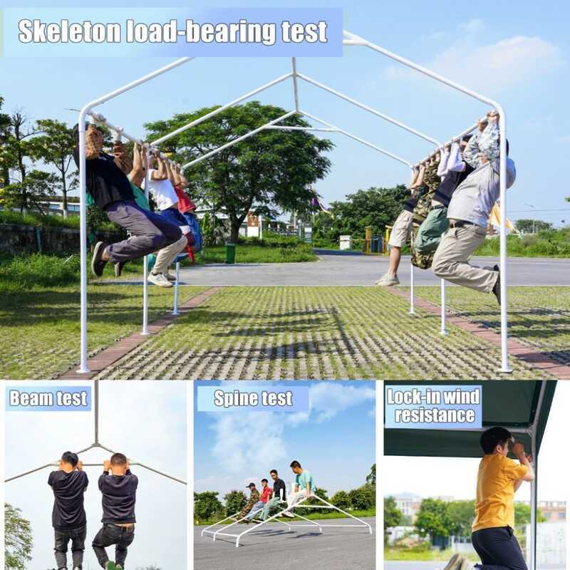 Assembled Retractable Business Canopy Outdoor Stall Tent Sun & Rain ...