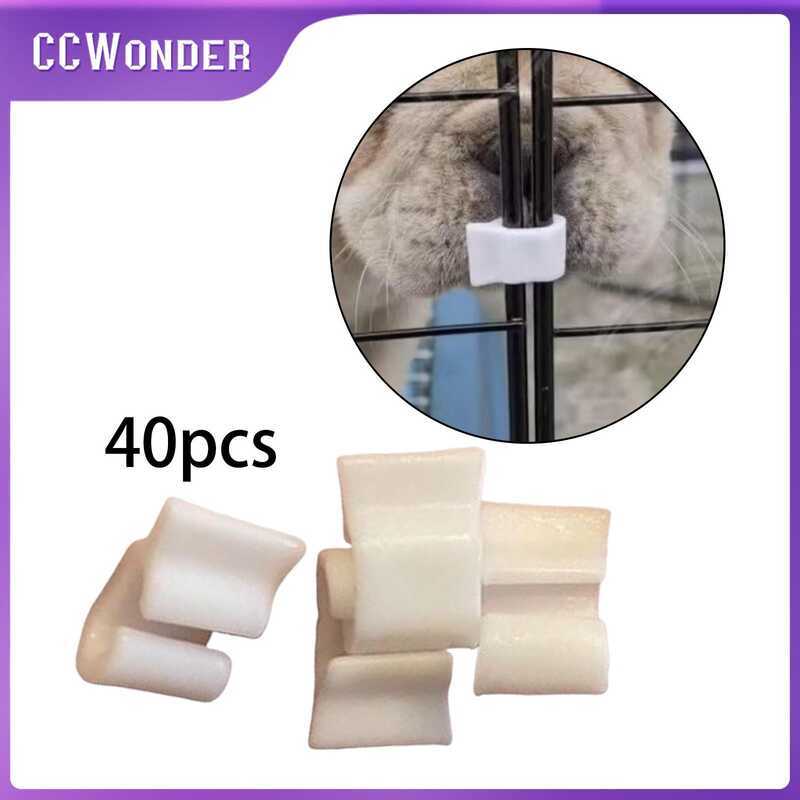 Ccwonder 40 Pieces Door Lock Buckle Pet Playpen Clamp Connector, Fence ...