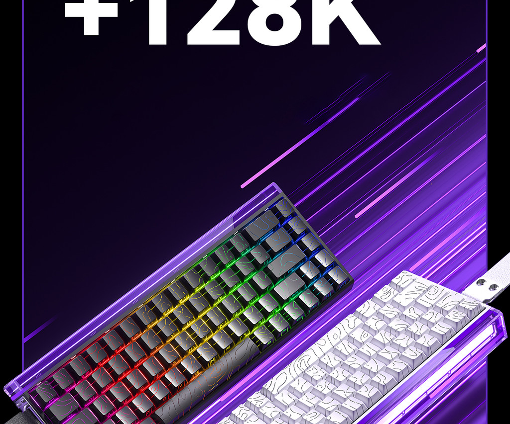 AULA HERO 68HE Magnetic RT Mechanical Keyboard 68Keys Wired RGB Hot ...