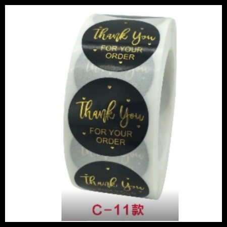 COD Handmade Thank You Stickers TY sticker Label Philippine Based (38 ...