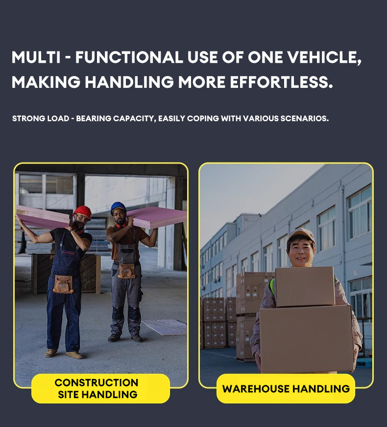 Push Cart Multifunctional Foldable Platform Hand Truck Trolley Cart ...