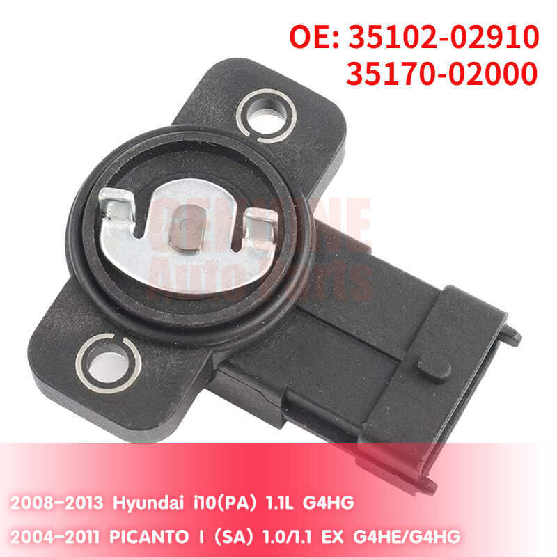 Position Throttle Sensor TPS For Hyundai Kia Morning Picanto 4-7 3512 ...