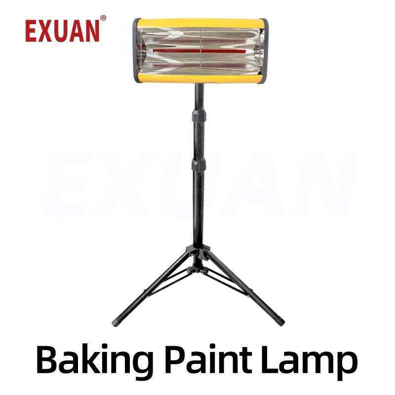 1050W Shortwave Infrared Paint Curing Lamp Mobile Infrared Varnish ...
