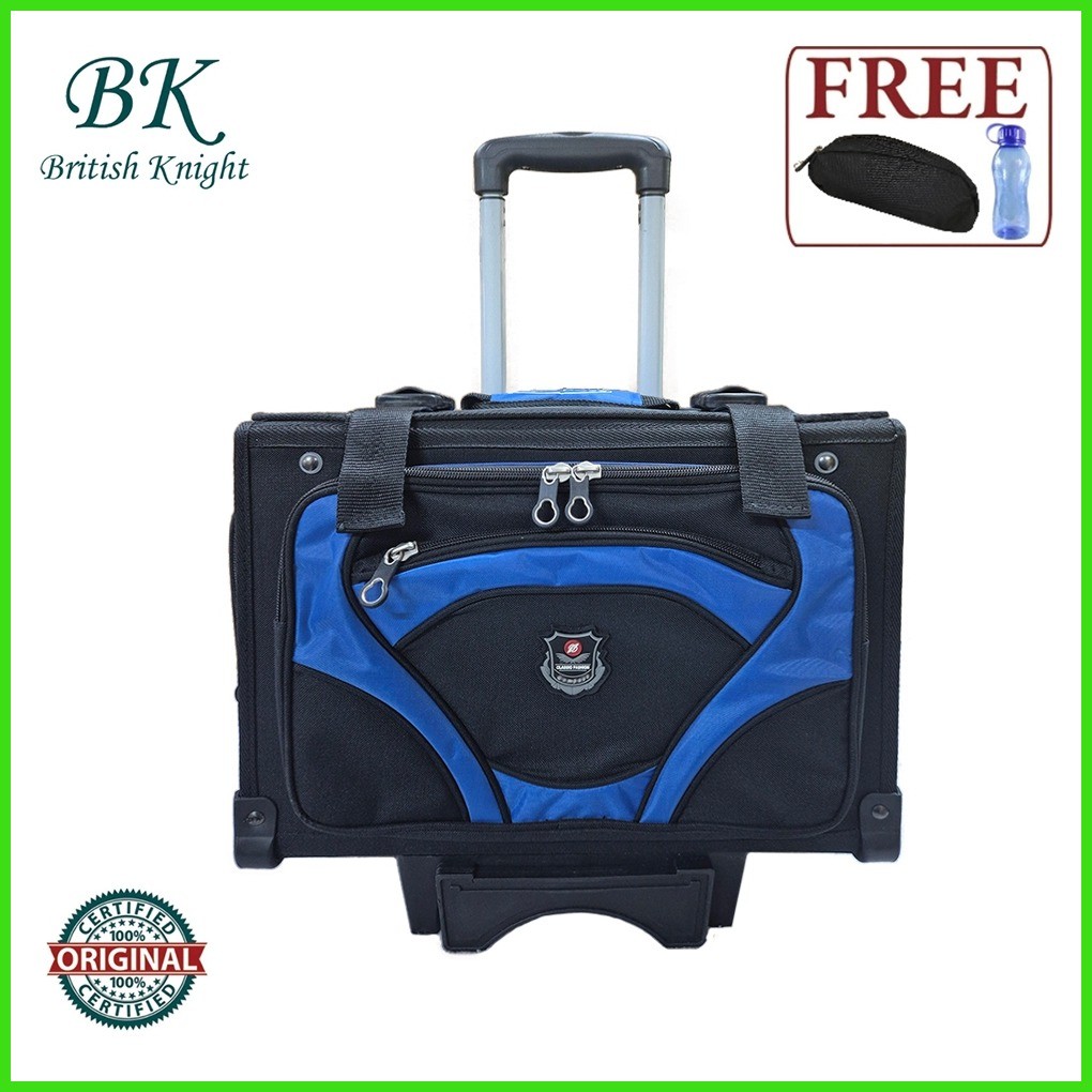 CBT19101 Small 2 Wheels School Box Type Trolley Bag for Kids (with FREE ...