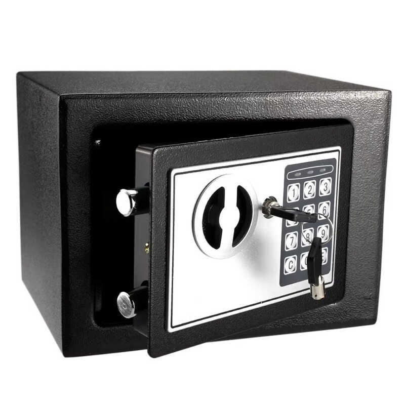 Electronic Digital Keypad Lock Safe Security Box All Steel For Home ...